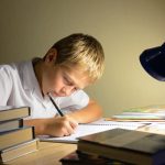 young boy studying for test | tulsa test prep