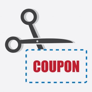 Cutout Coupon Icon